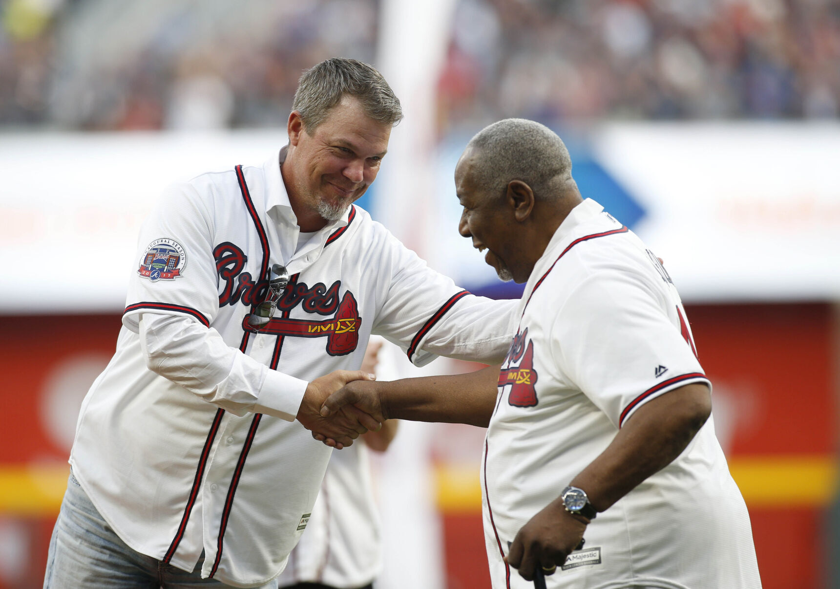 MLB: San Diego Padres at Atlanta Braves